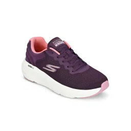 SKECHERS Womens GO RUN ELEVATE Plum Running Shoes