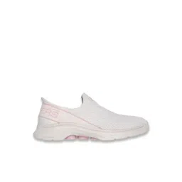 Skechers Women's GO WALK 7 - MIA White Walking Shoes