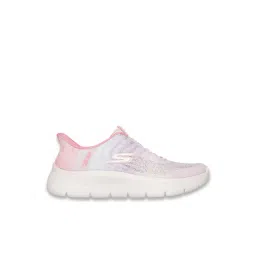 Skechers Women's GO WALK FLEX - NOVA Pink SLIP INS Running Shoes