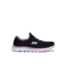 Skechers Women's SUMMITS Black Walking Shoes