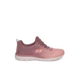 Skechers Women's SUMMITS-BRIGHT CHARMER Purple Casual Sneakers