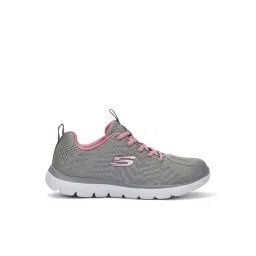 Skechers Women's Summits Grey Coral Running Shoes