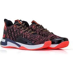 Skybound Series Men’s High-Top Basketball Shoes | Lightweight Cushioning, Strong Ankle Support, Non-Slip Court Grip, Durable & Breathable Sports Sneakers for Training and Outdoor Play (MG1041)