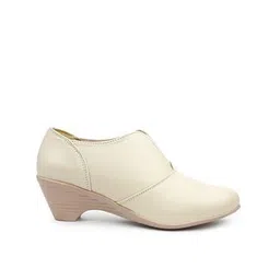 Slip-On Booties with Wedge Heels