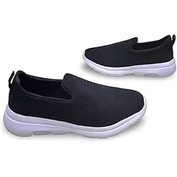 Slip-On Mesh Walking Shoes, Lightweight Comfort Sneakers for Men's