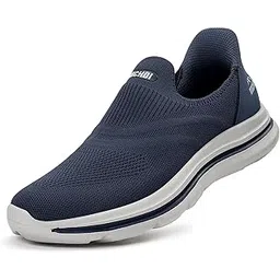 Slip On Trainers Men's Without Laces Shoes Outdoor Sports Shoes Running Shoes Lightweight Breathable Hands-Free Leisure Road Running Shoes