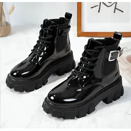 Smart Casual Black Boots For Women & Girls Boots For Women Boots For Women