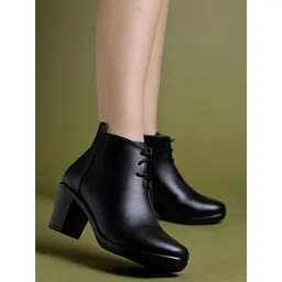 Smart Casual Black Boots Girls Boots For Women