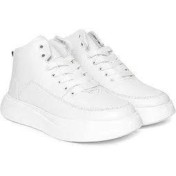 Sneaker for Women - Casual High Top Ankle Sneakers - Ankle Sneaker Shoe - Chunky Ankle Length Sneakers Shoes for Women and Girls
