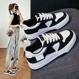 Sneakers Casual | Lace-Up Lightweight Casuals For Women