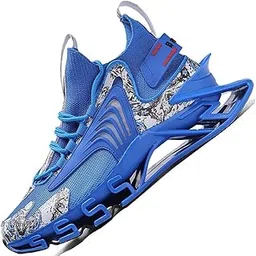 Sneakers Shoes for Men Running Shoe Mens Trail Air Fashion Sport Man Athletic Men's Basketball Walking Casual Hiking Male Black White Blue Size Runner Breathable Women Boys Kids