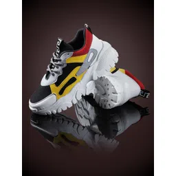 sneakers villa Women Multicoloured Colourblocked Sneakers