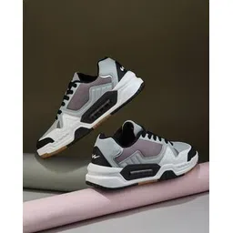 Sneakers with PU upper