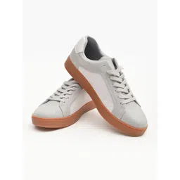 Snitch Men Grey Casual Shoes