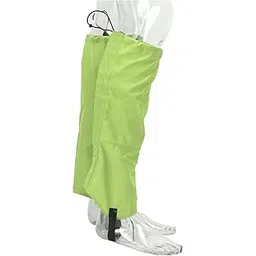 Snow Masks Long Straps 600D Ripstop Oxford Fabric Waterproof Dirt Repellent Hiking Boots with Pocket for Mountain Climbing (Green)