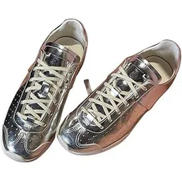 Soft Sole Color-Matching Training Shoes for Women | Lightweight Versatile Everyday Footwear | Silver-40