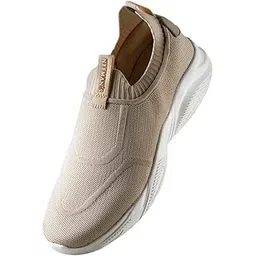 Sole Max Slip On's for Men | Casual Shoes for Men | Comfortable, Breathable and Flexible | Soft Trendy Stylish Shoes for Men | Walking Running Shoes