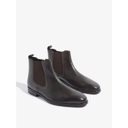 SOLEPLAY by Westside Dark Brown Chelsea Boots