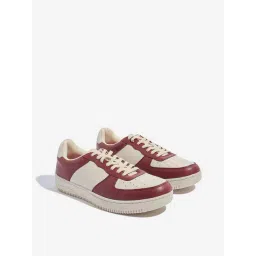 SOLEPLAY by Westside Red Color-Blocked Lace-Up Sneakers