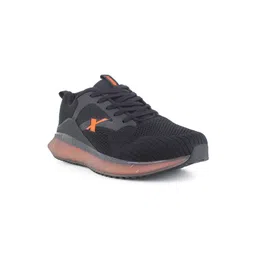 Sparx Men Black Textile Running Shoes
