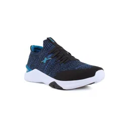 Sparx Men Blue & Black Mesh Running Non-Marking Shoes