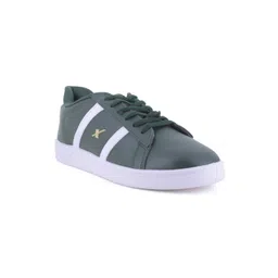 Sparx Men Colourblocked Synthetic Leather Sneakers