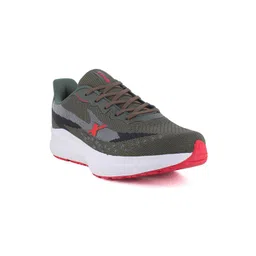 Sparx Men Green Textile Running Non-Marking Shoes
