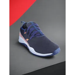Sparx Men Navy Blue Mesh Running Shoes
