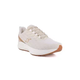 Sparx Men Off White Textile Running Non-Marking Shoes