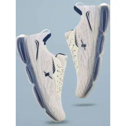 Sparx Men's Off White Running Shoes