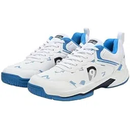 Spikes Men Non Marking Badminton Shoes White/Blue & White/Black