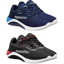Sport Shoes Running Shoe for Men PVC Shoes- Combo Pack of 2