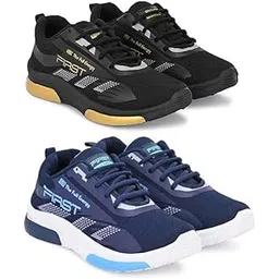Sports Running & Walking Shoes for Men | Stylish and Comfortable| EveryWear Shoes| Pack of 2 |