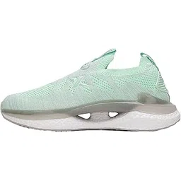 Sports Running Shoes for Women Breathable Soft Sole Knitted Athletic Walking Slip-On Sneakers