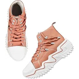 Sports Running Shoes,Walking, Gym Casual Sneaker Lace-Up Shoes Lightweight Sole with Memory Foam Insole for Women & Girl's