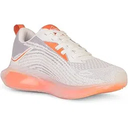 Sports Running, Walking & Gym Shoes with Eva Sole Casual Sneakers Lightweight Shoes for Womens & Girls Silver