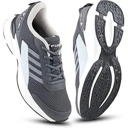Sports Shoes for Men, Lace-Up with Style & Comfort, Lightweight Anti Skid Shoe for Running, Walking, Gym, Casual Footwear for Gents