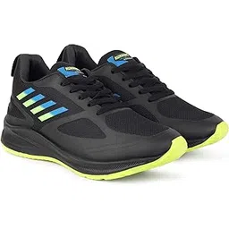 Sports Shoes for Men's Easy Wear (Black)-(1098)