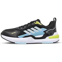 Sports Shoes for Men's|Perfect for Running,Walking,Gym and Casual Outfit|Cushioned Insole with TPR Outsole |Breathable Fabric Upper|WS9135
