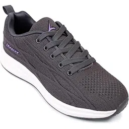 Sports Shoes for Woman, Stylish & Comfortable Footwear, Material Mesh, Lightweight & Breathable, Lace Up Closure, Sports, Running, Walking Shoe for Girls, Size 3 to 8 UK