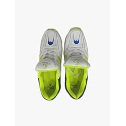 Sportsworld Men, Boys Lordstown Cricket Shoes/Studs Sports Shoes, (Green & White Multicolor), 1 Pair, (Size: 11)