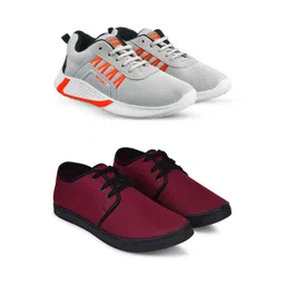 Spotwalk Men Mesh Running Shoes