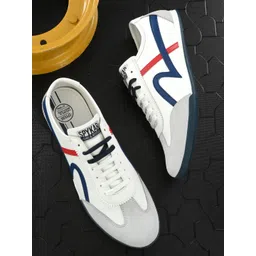 SPYKAR Men Round Toe Suede Sneakers