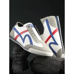 Spykar Men's BLAZE-BOOST Grey Casual Sneakers