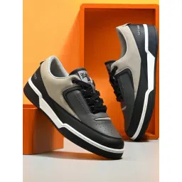 Spykar Men's DAPPER White & Grey Casual Sneakers