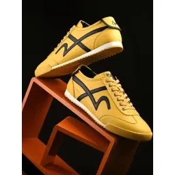 Spykar Men's HYPE Yellow Casual Sneakers