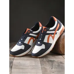 Spykar Men's Neopole White Casual Sneakers