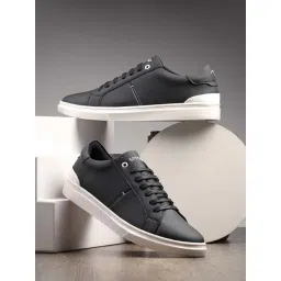 Spykar Men's STENSUND Black Casual Sneakers