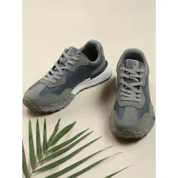 Spykar Men's VINSON Grey Casual Sneakers