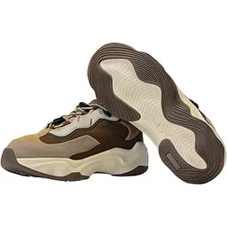 Star Wars: Mandalorian Men and Boys Brown Lace Up Low Top Sneakers